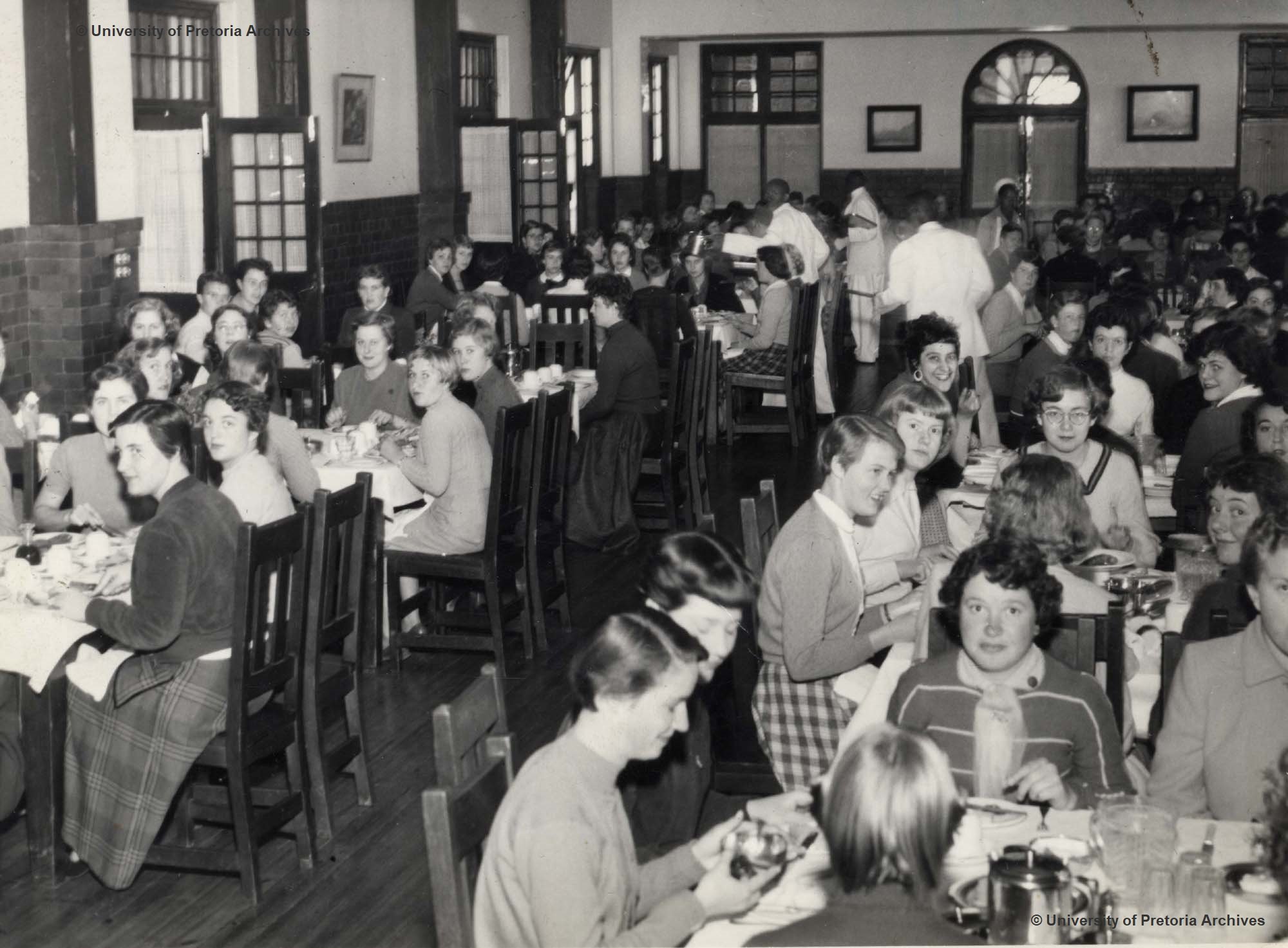 1950s eating hall at UP
